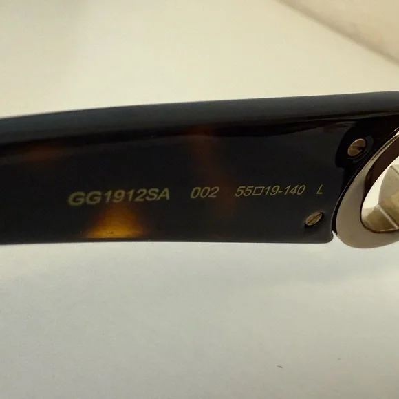 Gucci Women’s Sunglasses GG1912SA – Dark Tortoise Shell - Picture 6 of 6